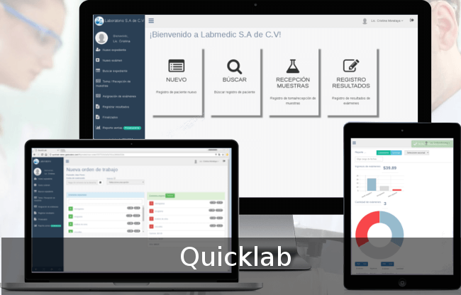 Clinical laboratory software – QUICKLAB