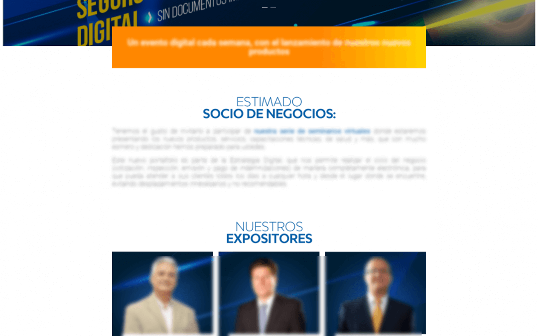 Landing Page ACSA seminarios